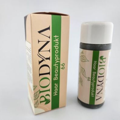 Biodyna 66 Hair Beautyproduct Haarpflegemittel 100 % pflanzlicher Basis 100 ml