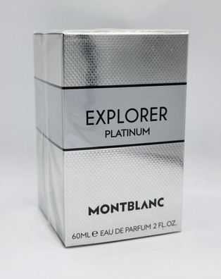 Montblanc Explorer Platinum Herren Eau De Parfum Spray - 60 ml