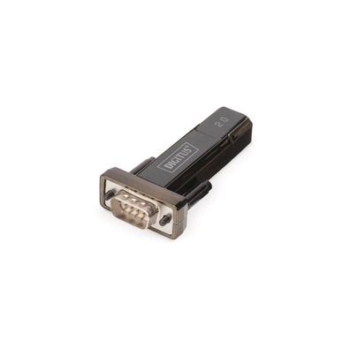 Assmann DA-70156 USB 2.0 zu seriell Konverter DSUB 9M inkl. USB A Kabel 80cm