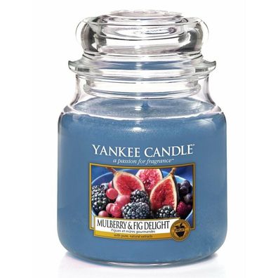 Yankee Candle Mulberry & Fig Delight Duftkerze 411 g