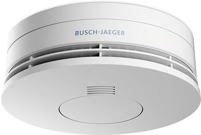 Busch-Jaeger 6833-84 Rauchmelder, fest eingebaute Lithiumbatterie, weiß