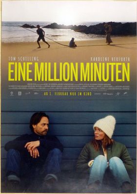 Eine Million Minuten - Original Kinoplakat A1 - Tom Schilling - Filmposter