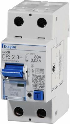Doepke DFS 2 016-2/0,03-B+ Fehlerstromschutzschalter, 25/0,03A, 2-polig (091...