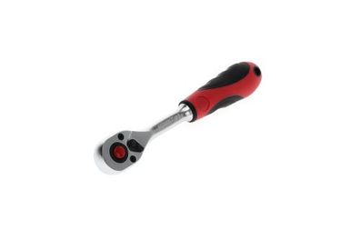 GEDORE red Hebel-Umschaltknarre mit ergonomischem 2K-Griff, Druckknopfauslösung, Fein