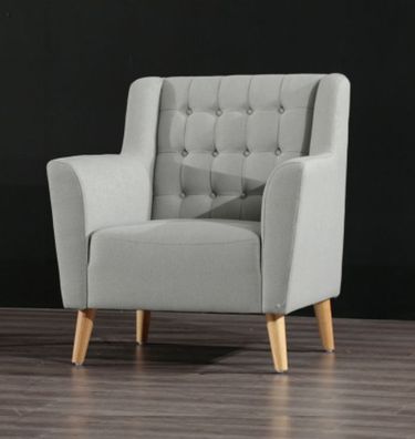 Sessel Chesterfield Couch Polster Möbel Einrichtung Sofa Einsitzer Neu