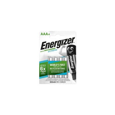 Energizer Extreme Micro Batterien 4 Stück 1,2V 800mAh