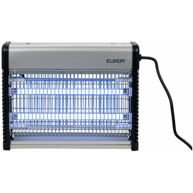 Eurom Fly Away metal 16 LED Insektenvernichter, 2x4,5W LED-Lampe, 2200V (211...