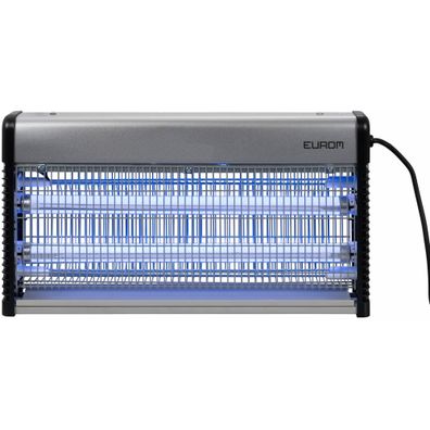 Eurom Fly Away metal 30 LED Insektenvernichter, 2x7W LED-Lampe, 2200V (211382)