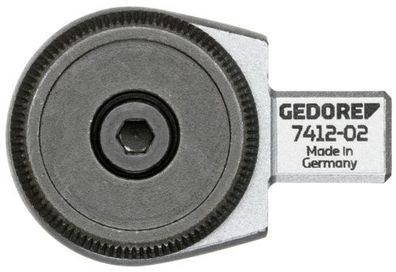 GEDORE 7412-02 Einsteckumschaltknarre 1/2", 9x12