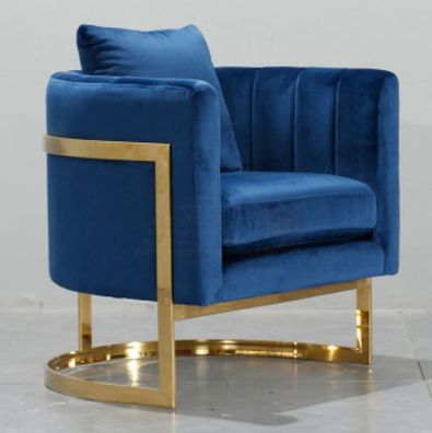 Design Samt Sessel Wohnzimmer Polster Sofas Design Luxus Couch Relax Neu