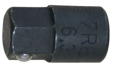 GEDORE 7 RB-6,3 Bit-Adapter 1/4" 6-kant, 10 mm für 7 R / 7 UR