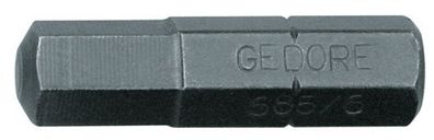 GEDORE 685 6 S-010 Schraubendreherbit 1/4", Vorteilspack 10-teilig, Innen-6-kant 6 mm