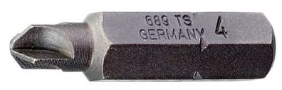 GEDORE 689 TS 8 Schraubendreherbit 1/4" Vier-Wing TORQ-SET 8 mm