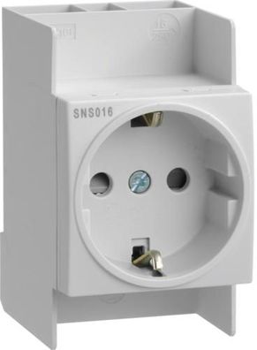 Hager SNS016 Steckdose 16A, 250V, 2,5PLE, QuickConnect