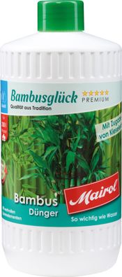 MAIROL Bambus-Dünger Liquid, 1 Liter, Bambusglück