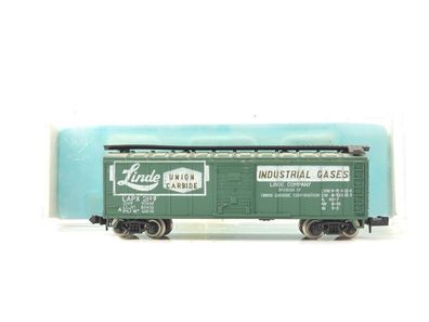 Tempo N 2214 US Güterwagen Box Car Linde Industrial Gases LAPX 2199