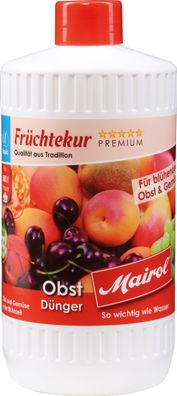 MAIROL Obst-Dünger Liquid, 1 Liter, Früchtekur