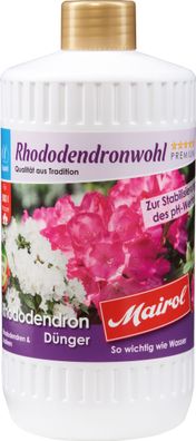 MAIROL Rhododendron-Dünger Liquid, 1 Liter, Rhododendronwohl