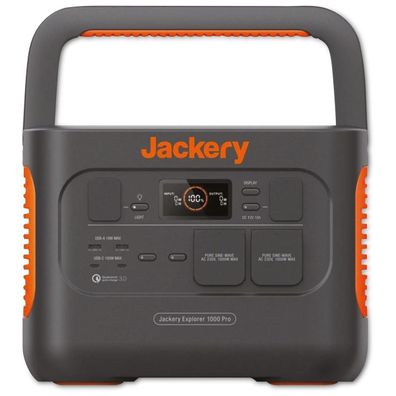 Jackery Explorer 1000 Pro,1002Wh tragbare Powerstation, Solar- und AC-Schnell...