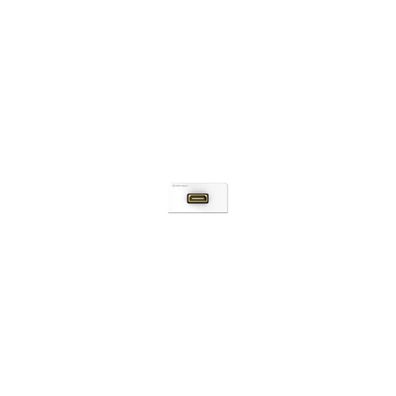 Kindermann Konnect design click Anschlussblende HDMI, weiß (7456000542)