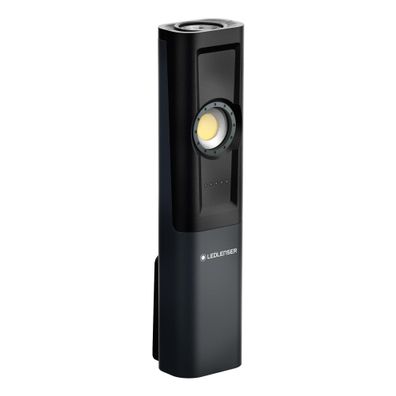 LED LENSER iW5R Taschenlampe mit Musikfunktion, schwarz (502004)