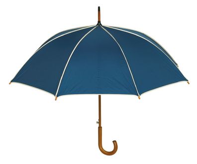 Regenschirm Ø103 cm WALTZ aus Holz Stockschirm 0,41 kg Automatik blau