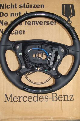 1 Mercedes CLK W209 SL W230 CLS w219 w463 AMG Holzlenkrad r230 g klasse lenkrad