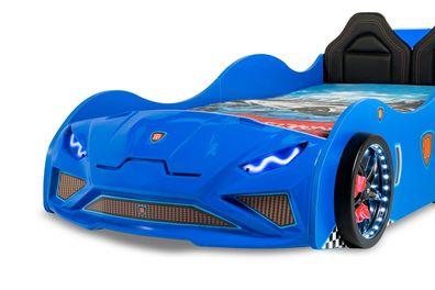 Autobett Lambo RS-2 Seat Blau mit Polster - Fabrikpreis