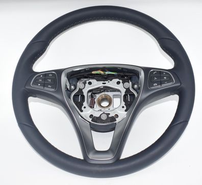 Original Mercedes Lederlenkrad w447 V Klasse Vito Lederlenkrad a0014606103 blau