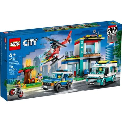LEGO 60371 City Hauptquartier der Rettungsfahrzeuge