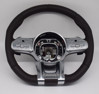 Original Mercedes AMG Performance Lenkrad Leder a0004609908 steering wheel braun