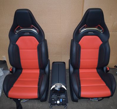 Original Mercedes AMG 205 C Klasse Cabrio Innenausstattung Performance Sitze rot