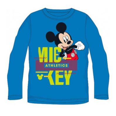 Stilvolles Langarm-T-Shirt mit Mickey Mouse "Athletics" Motiv für Jungen