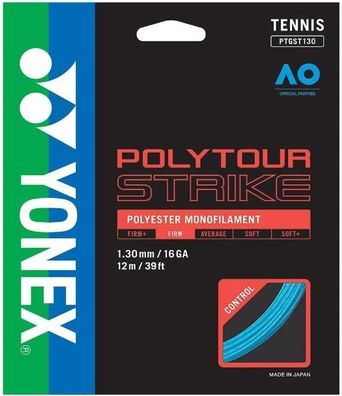 Yonex Poly Tour Strike 125 Blue Tennissaiten Tennis 12m