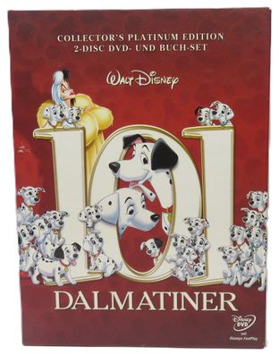 101 Dalmatiner - Collector´s Platinum Edition - Buch Set - Walt Disney - DVD