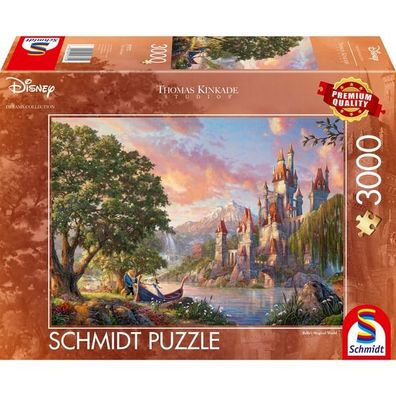 SSP Puzzle Disney, Belle's Magical World 57372 / 3000 Teile - Schmidt Spiele ...