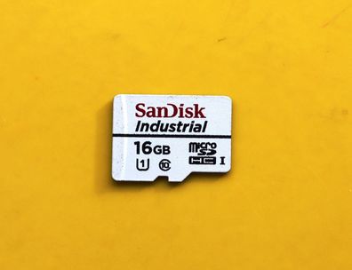 NEU 16GB SanDisk Industrial microSDHC Class 10 micro SD microSD 16 GB Sdsdqaf3-016g