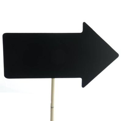 Kaemingk Tafel Pfeil Schwarz nach rechts für indoor & outdoor