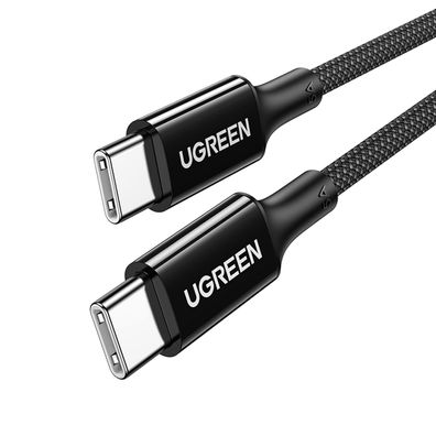 Ugreen US557 Ladekabel / Datenkabel USB-C / USB-C PD-Kabel 100 W 1 m – schwarz