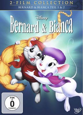 Bernard und Bianca 1&2 (DVD) Disney Cl. Disney Classics, Doppelpack, Slipcase