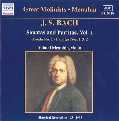 Sonaten & Partiten für Violine BWV 1001,1002,1004: Johann Sebastian Bach (1685-1750)