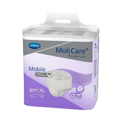 4x MoliCare Prem. Mobile 8 Tr XL - B07RJTLC2K | Packung (14 Stück) (Gr. XL)