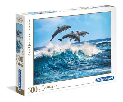 Clementoni 35055 Delfine 500 Teile Puzzle