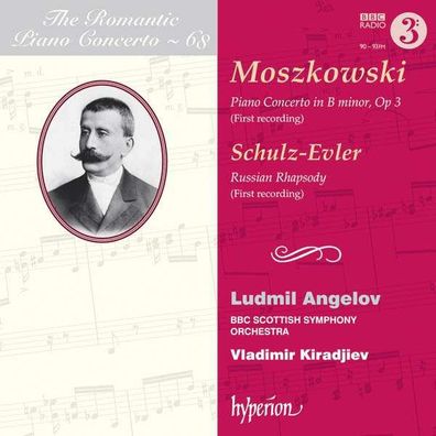 Moritz Moszkowski (1854-1925): Klavierkonzert h-moll op.3 - Hyperion 0034571281094 -