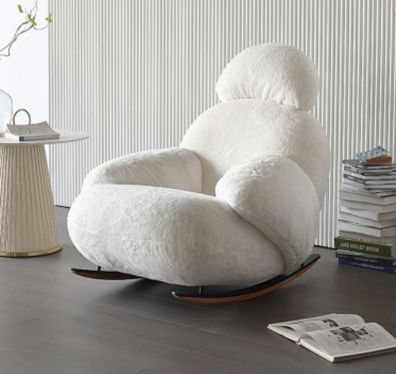 Luxus Sessel Design Polster Lounge Club Sitz Relax Wohnzimmer Weiß
