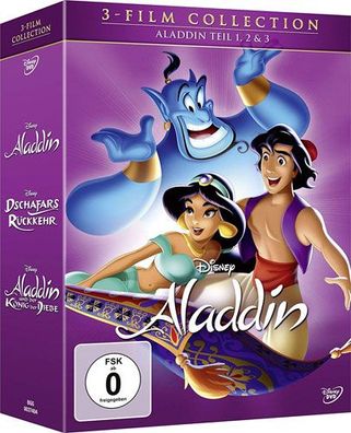 Aladdin - Trilogy (DVD) Disney Dreierpack, 3Disc - Disney BGG0037404 - (DVD Video /