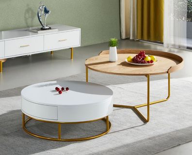 Tische Set Couchtische Kaffeetisch Beistelltisch Design Wohnzimmer 2tlg