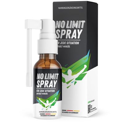 No Limit Spray - Qualität direkt für Sie - für Männer & Frauen - 30 ml pro Flasche