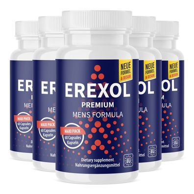 Erexol Kapseln | Premium Men´s Formula | 60 Kapseln Maxipack