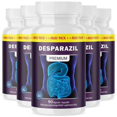 Desparazil Kapseln Premium - 90 Kapseln | Geschmacksneutral - Für Männer und Frauen